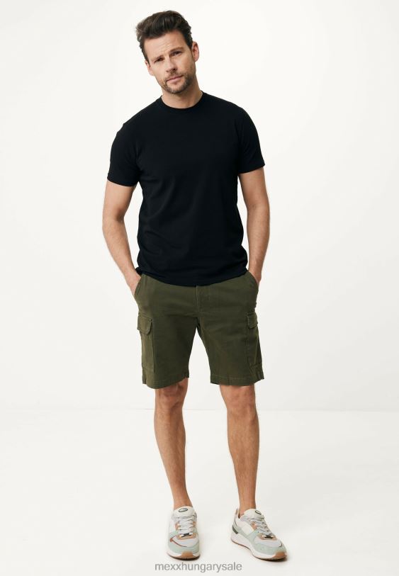 XV8H6500 férfiak Mexx cargo nadrág rövid olíva zöld