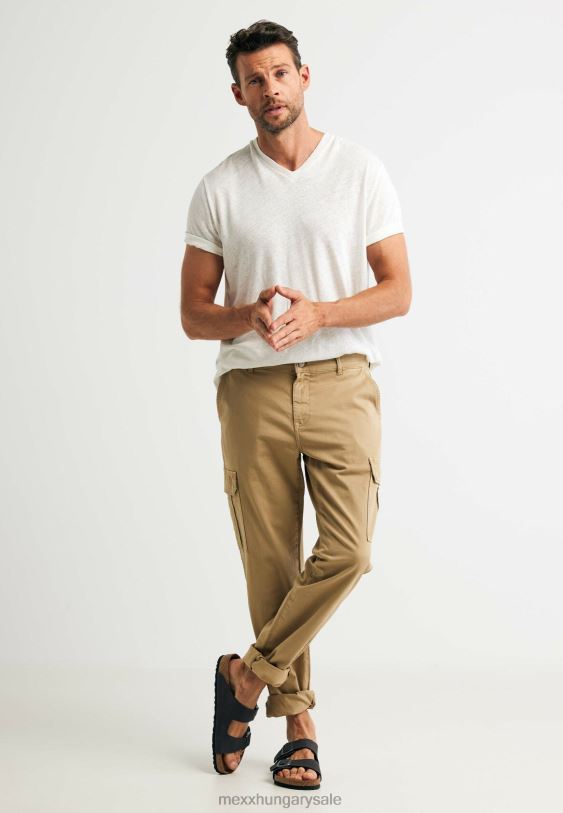 XV8H6506 férfiak Mexx rakománynadrág homok bézs