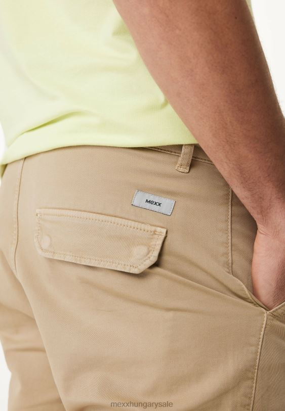 XV8H6506 férfiak Mexx rakománynadrág homok bézs