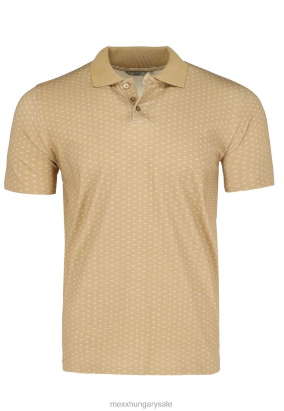 XV8H6509 férfiak Mexx pólónyomat homok bézs