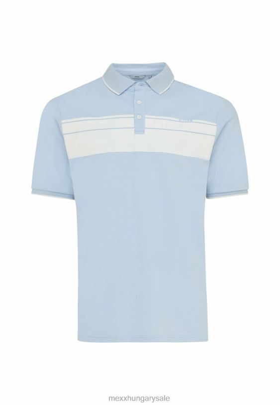 XV8H6511 férfiak Mexx színes blokk pólólámpa kék