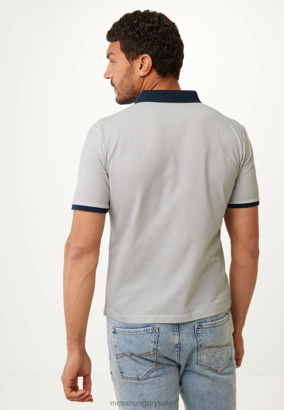 XV8H6518 férfiak Mexx póló törtfehér bézs