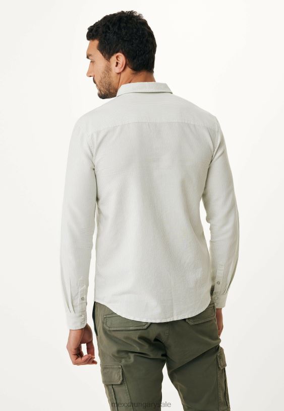 XV8H6520 férfiak Mexx oxford ing zöld