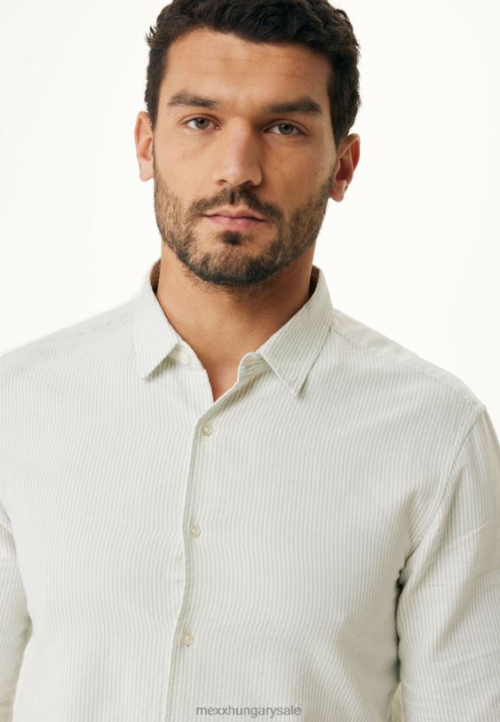 XV8H6520 férfiak Mexx oxford ing zöld