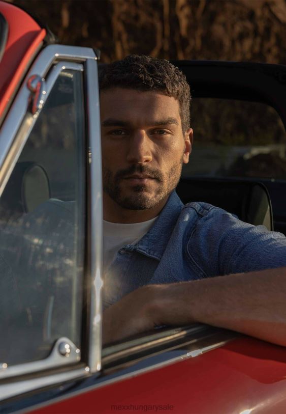 XV8H6522 férfiak Mexx farmer dzseki korona fehérítő bézs