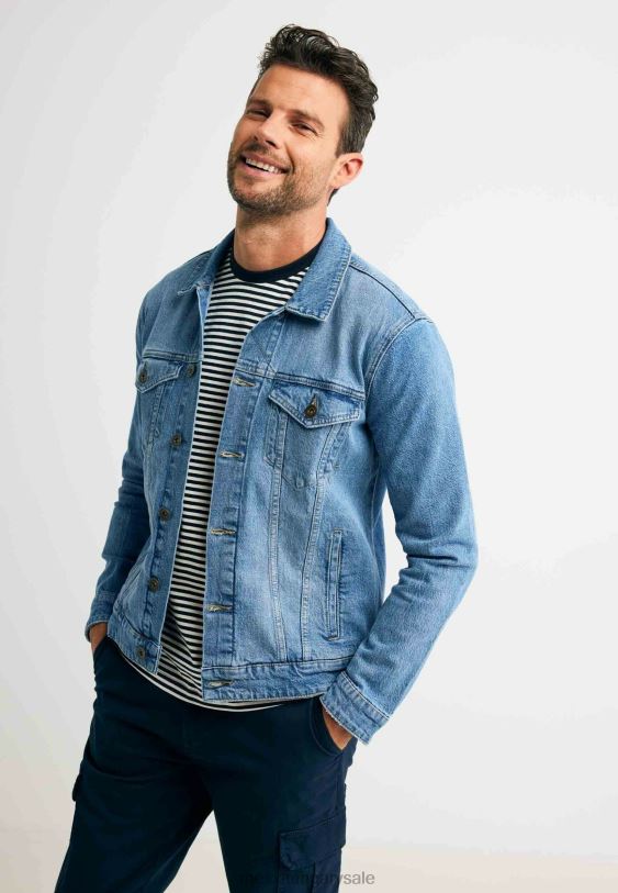 XV8H6522 férfiak Mexx farmer dzseki korona fehérítő bézs