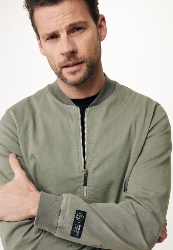 XV8H6524 férfiak Mexx bomberkabát kifakult zöld