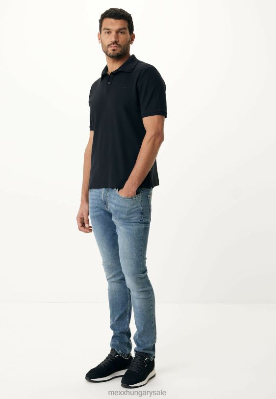 XV8H6528 férfiak Mexx peter polo fekete schwarz
