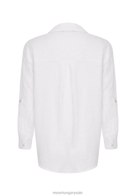 XV8H653 nők Mexx gomb át blúz fehér