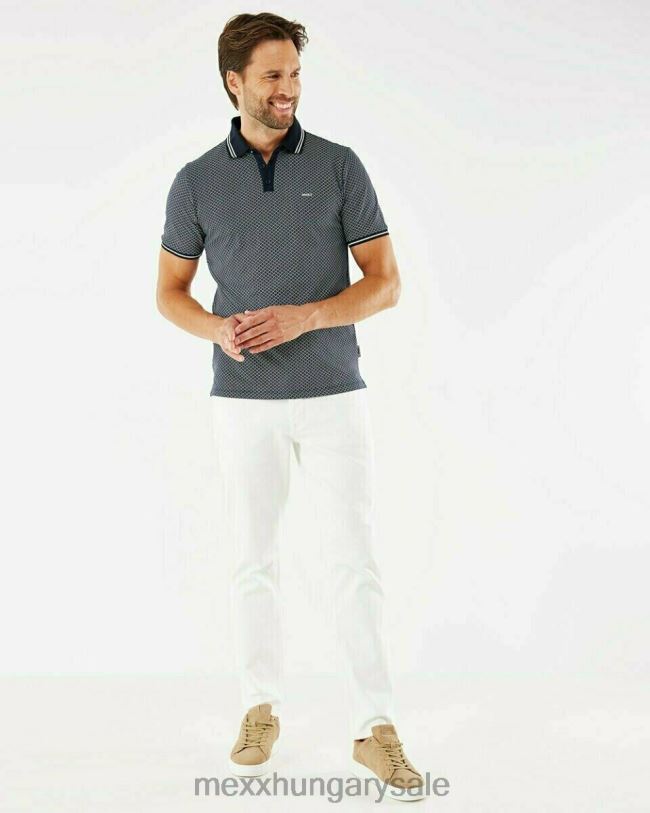 XV8H6545 férfiak Mexx Steve Jeans le fehér