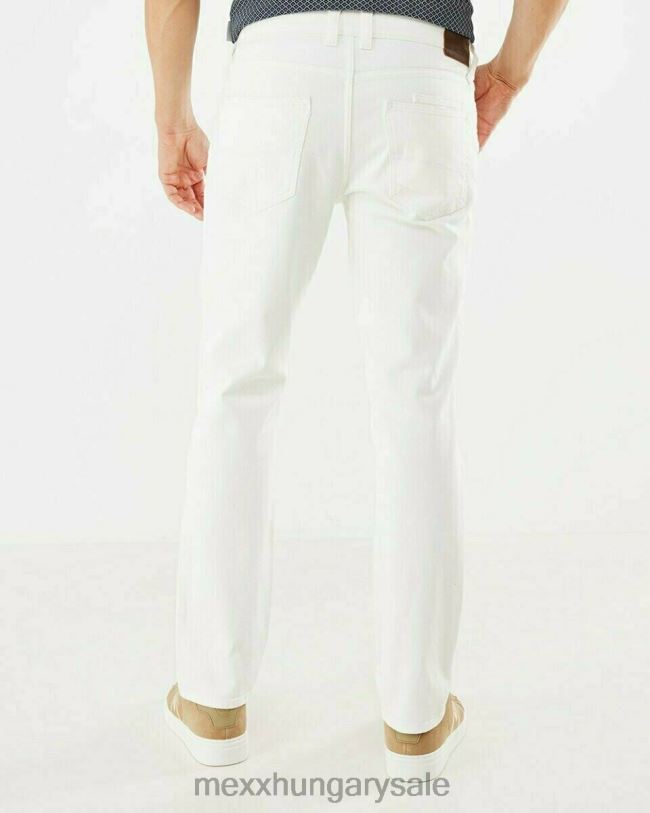 XV8H6545 férfiak Mexx Steve Jeans le fehér