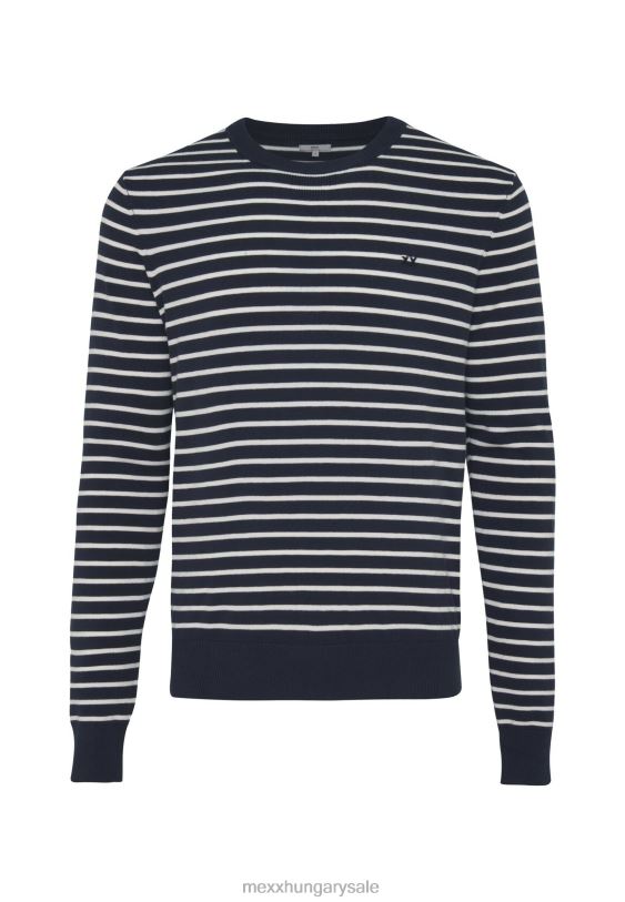 XV8H6546 férfiak Mexx pulóver crewneck navy kék