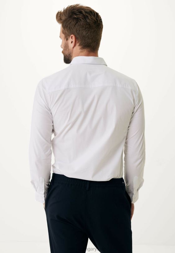 XV8H6550 férfiak Mexx bob ing alap fehér