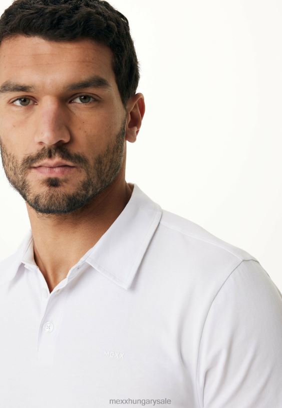 XV8H6552 férfiak Mexx kevin polo fehér