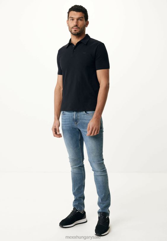 XV8H6554 férfiak Mexx kevin polo fekete schwarz