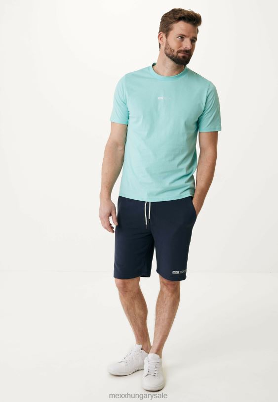 XV8H6568 férfiak Mexx alapszínű sötétkék mintás rövidnadrág kék