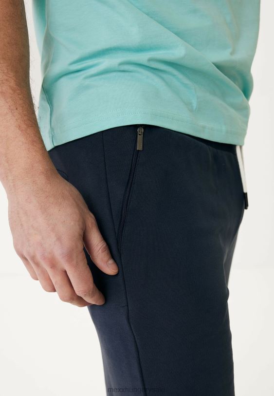 XV8H6568 férfiak Mexx alapszínű sötétkék mintás rövidnadrág kék