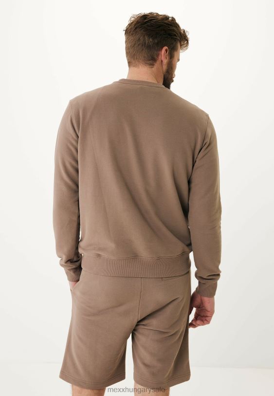XV8H6570 férfiak Mexx pulóver crewneck barna