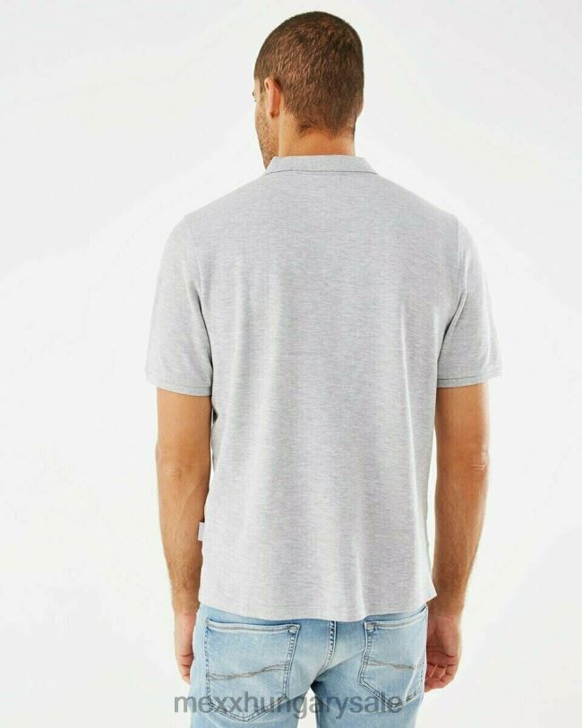 XV8H6584 férfiak Mexx pique polo szürke