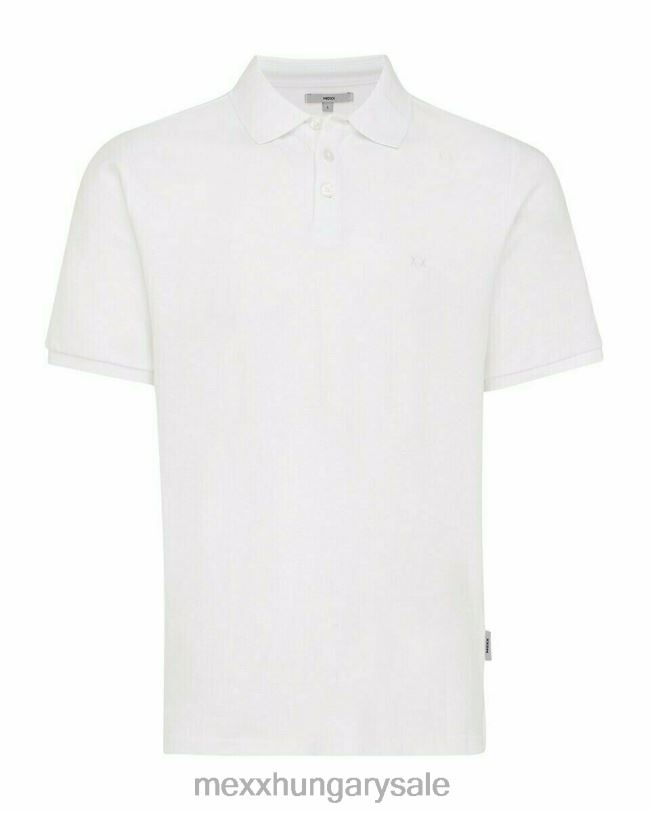 XV8H6588 férfiak Mexx pique polo fehér