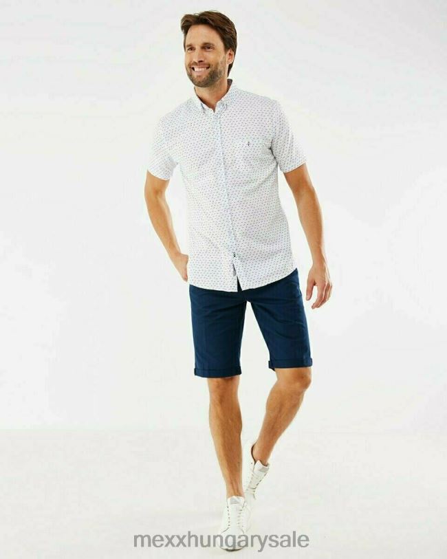 XV8H6590 férfiak Mexx törtfehér ing fehér