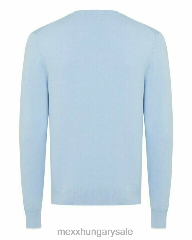 XV8H6596 férfiak Mexx crewneck pulóver könnyű kék