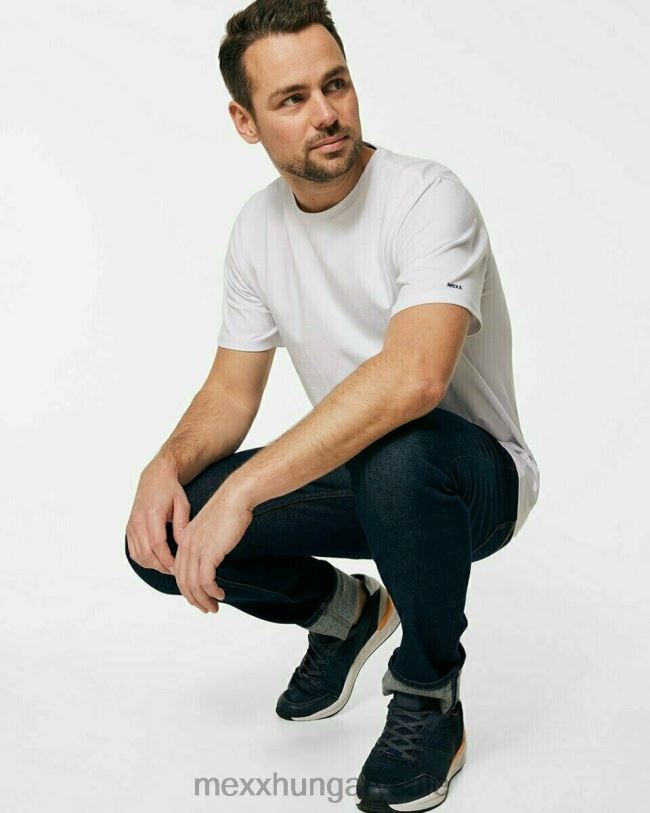 XV8H6597 férfiak Mexx oliver póló fehér