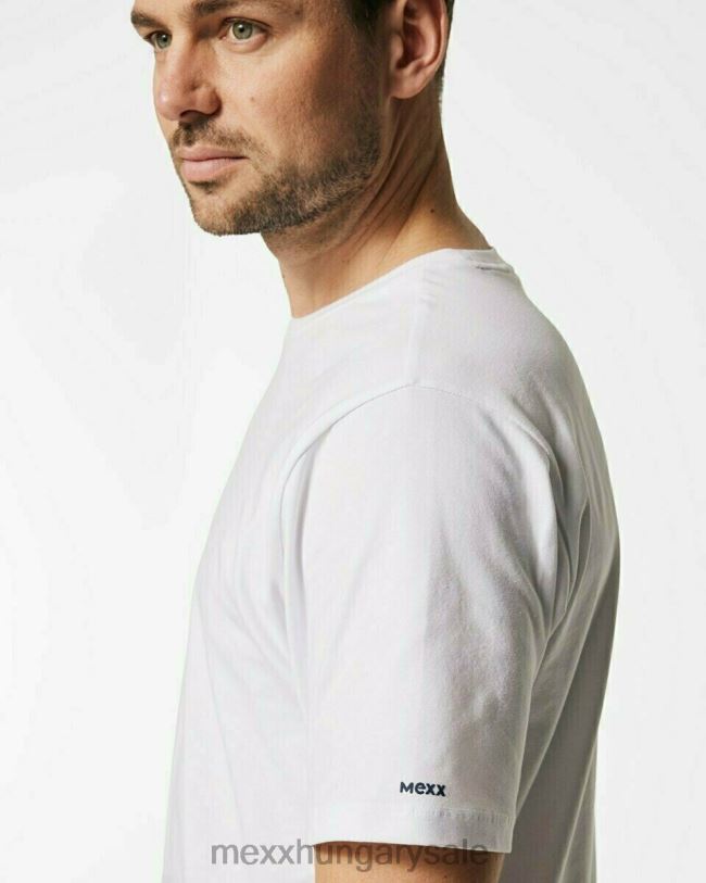 XV8H6597 férfiak Mexx oliver póló fehér