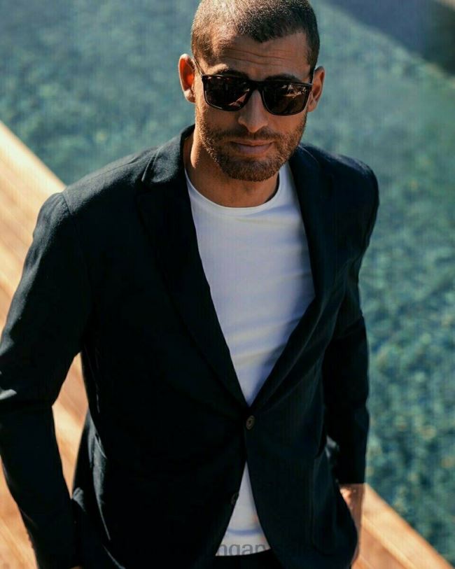 XV8H6597 férfiak Mexx oliver póló fehér