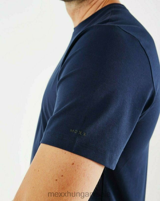 XV8H6598 férfiak Mexx oliver póló sötétkék kék