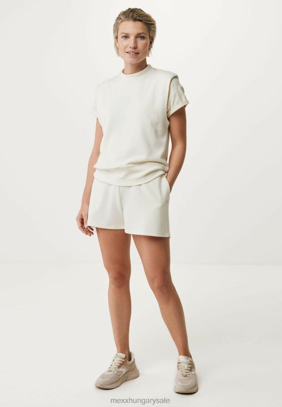 XV8H66 nők Mexx ujjatlan pulóver törtfehér bézs