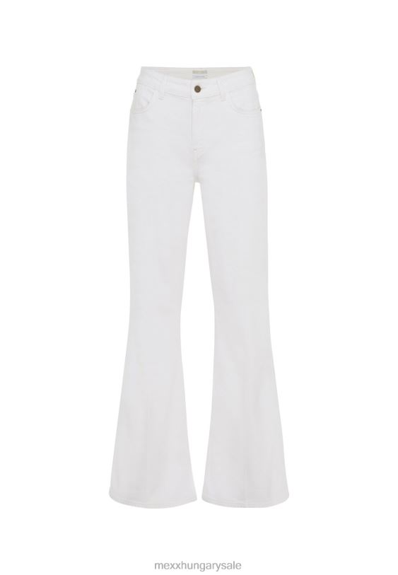 XV8H660 nők Mexx kim magas derekú farmer törtfehér bézs