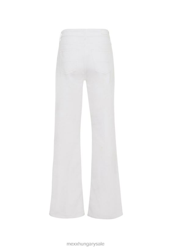 XV8H660 nők Mexx kim magas derekú farmer törtfehér bézs