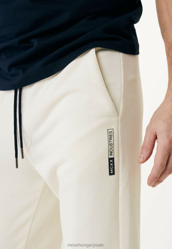 XV8H6605 férfiak Mexx törtfehér melegítőnadrág bézs