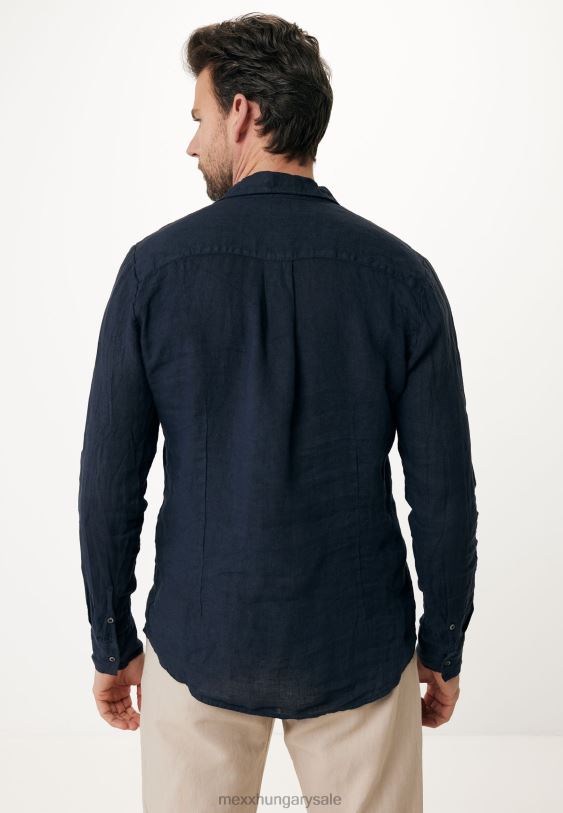 XV8H6606 férfiak Mexx ing sötétkék kék