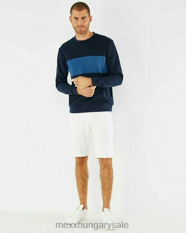 XV8H6613 férfiak Mexx steve farmer rövid le fehér