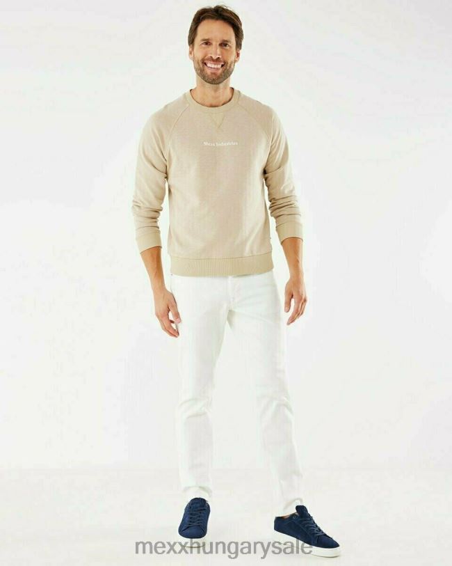 XV8H6620 férfiak Mexx legénynyakú pulóver bézs