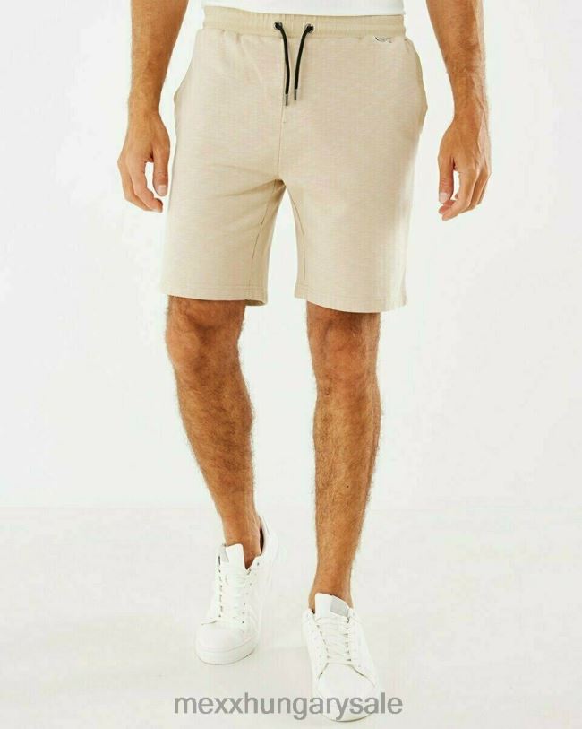 XV8H6623 férfiak Mexx izzad rövid homok bézs