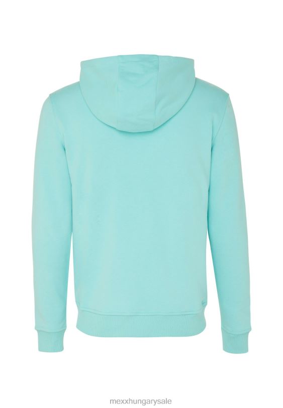 XV8H6628 férfiak Mexx pulóver kis mellkasmintás aqua kék