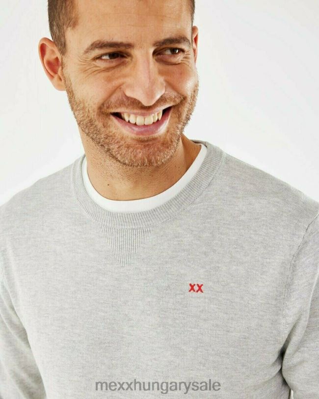 XV8H6629 férfiak Mexx brian pulóver közelharc szürke