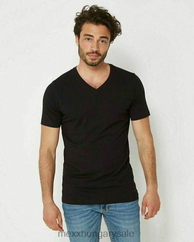 XV8H6642 férfiak Mexx póló fekete schwarz