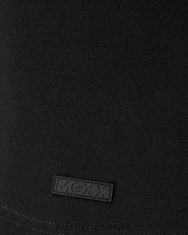 XV8H6644 férfiak Mexx póló kerek nyakú fekete schwarz