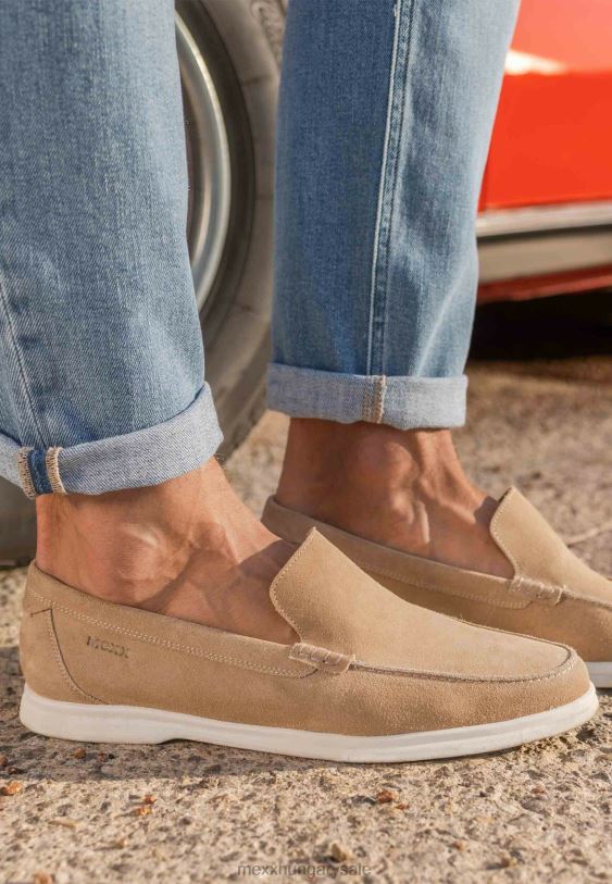 XV8H6666 férfiak Mexx mocassin lindo homok bézs