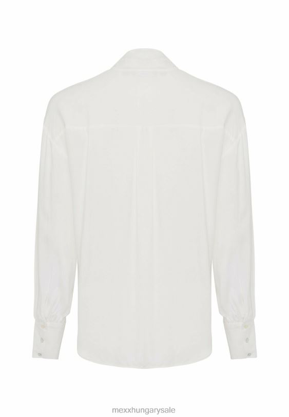 XV8H668 nők Mexx csokornyakkendős blúz le fehér