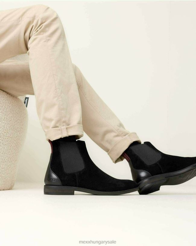 XV8H6680 férfiak Mexx bokacsizma henny fekete schwarz