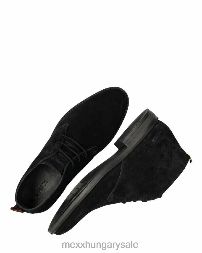 XV8H6684 férfiak Mexx bokacsizma harjan fekete schwarz