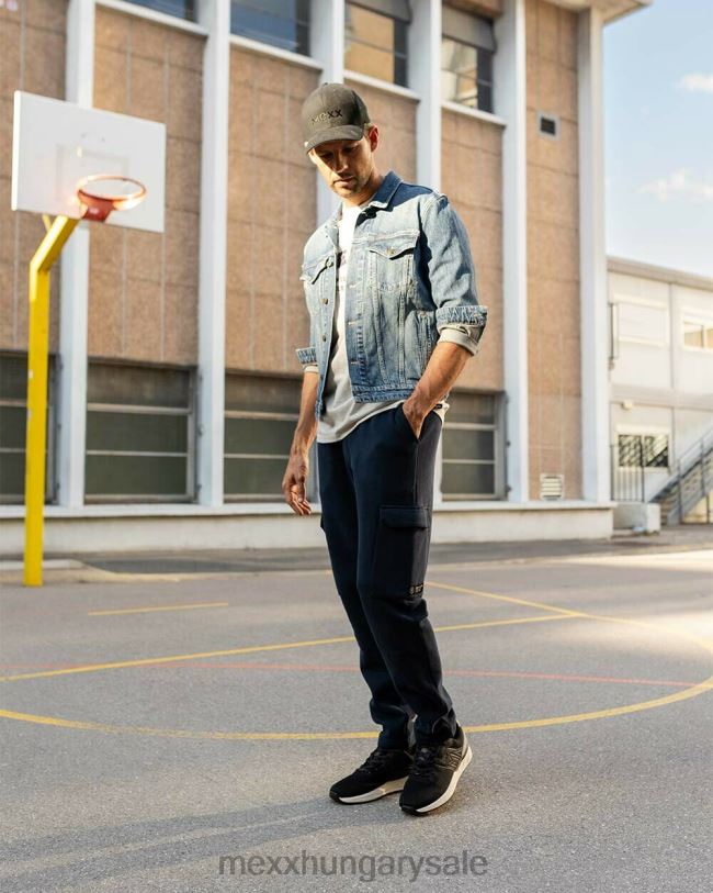 XV8H6695 férfiak Mexx tornacipő kaleb fekete schwarz