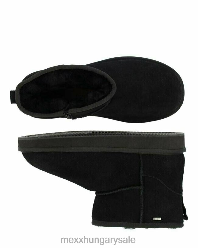 XV8H6699 férfiak Mexx házicipő fabrizio fekete schwarz