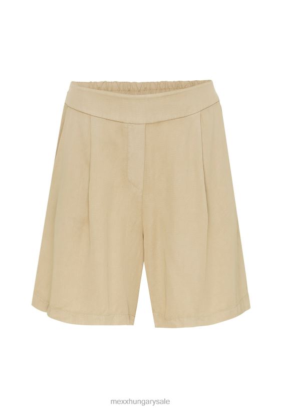 XV8H67 nők Mexx laza szabású rövidnadrág homok bézs