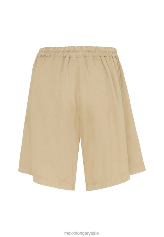 XV8H67 nők Mexx laza szabású rövidnadrág homok bézs